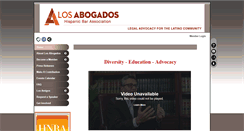 Desktop Screenshot of losabogados.org